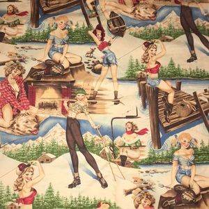 Pin-up Fabric